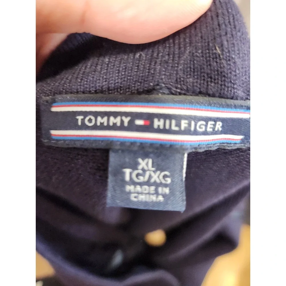 Tommy Hilfiger Knit Flare Midi Skirt Night Sky Navy XL NWT Pull On Sweater